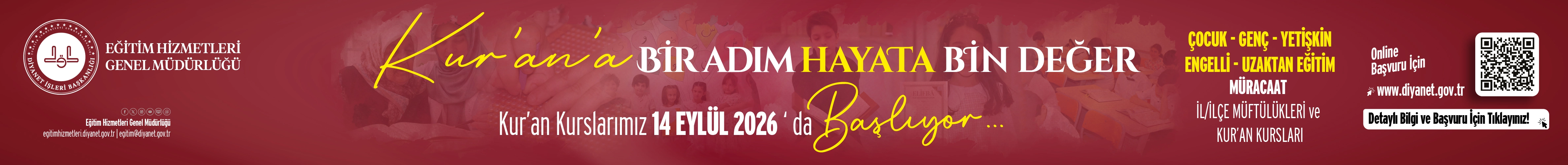 Kur'an'a Bir AdÄ±m Hayata Bin DeÄŸer