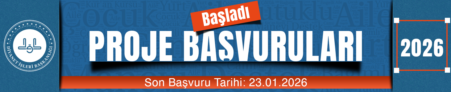 Proje başvuruları 2026